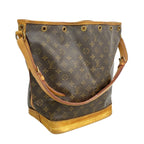 Louis Vuitton Shoulder Bag Monogram Noe Brown — view 2