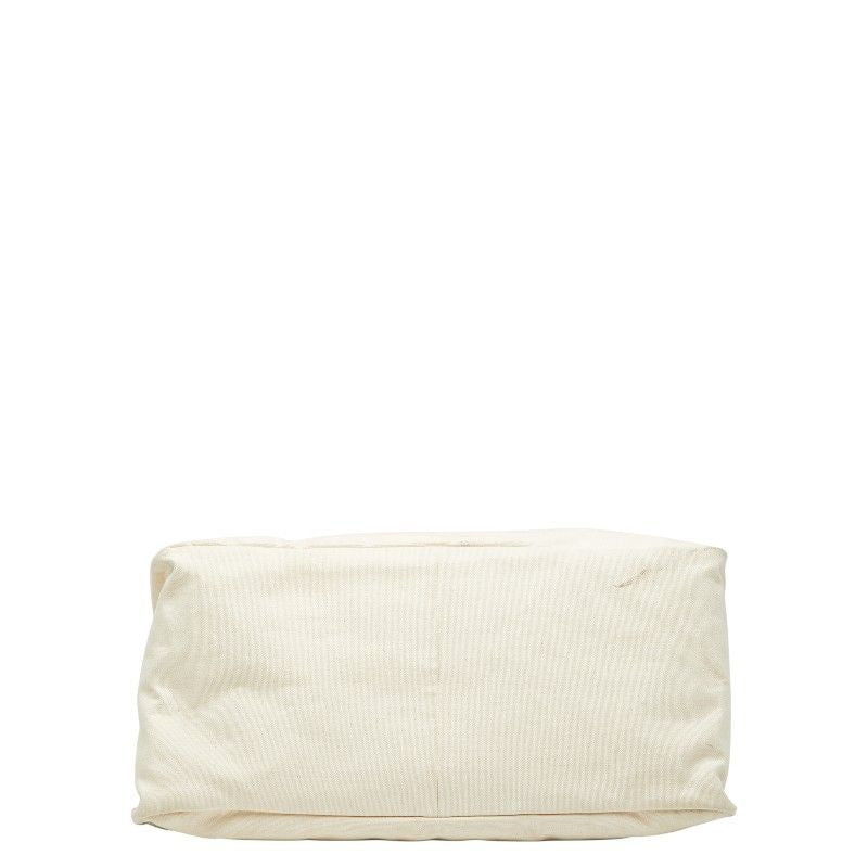 Loewe Paulas Ibiza Canvas White Ivory Blue — view 3