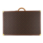 Louis Vuitton Monogram Alzer 80 Trunk Case Bag Brown