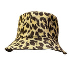 Dior C4 Leopard Trotter Reversible Bucket Hat 57 Hat Headgear — view 6
