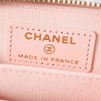 Chanel Coin Case Classic Zip Purse Pastel Pink — view 6