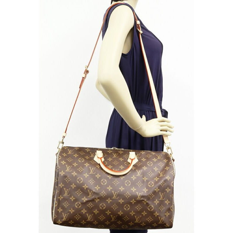 Louis Vuitton Boston Bag Shoulder Monogram Speedy Bandouliere 40 2-Way Travel — view 5