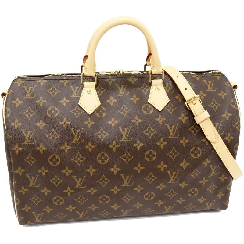 Louis Vuitton Boston Bag Shoulder Monogram Speedy Bandouliere 40 2-Way Travel