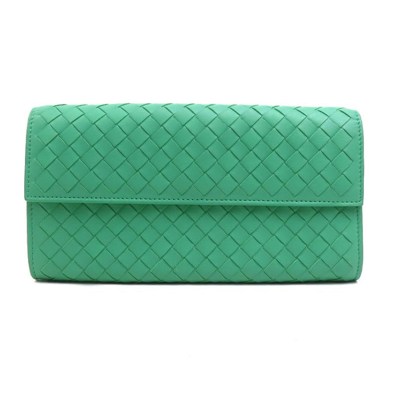 Bottega Veneta Long Wallet Intrecciato