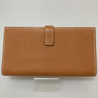 Hermes Long Wallet Bearn Souffle Brown — view 3
