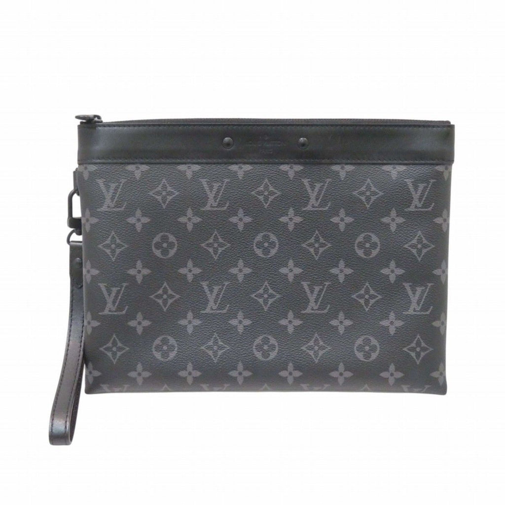 Louis Vuitton Monogram Eclipse Clutch Canvas