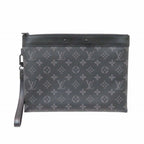 Louis Vuitton Monogram Eclipse Clutch Canvas