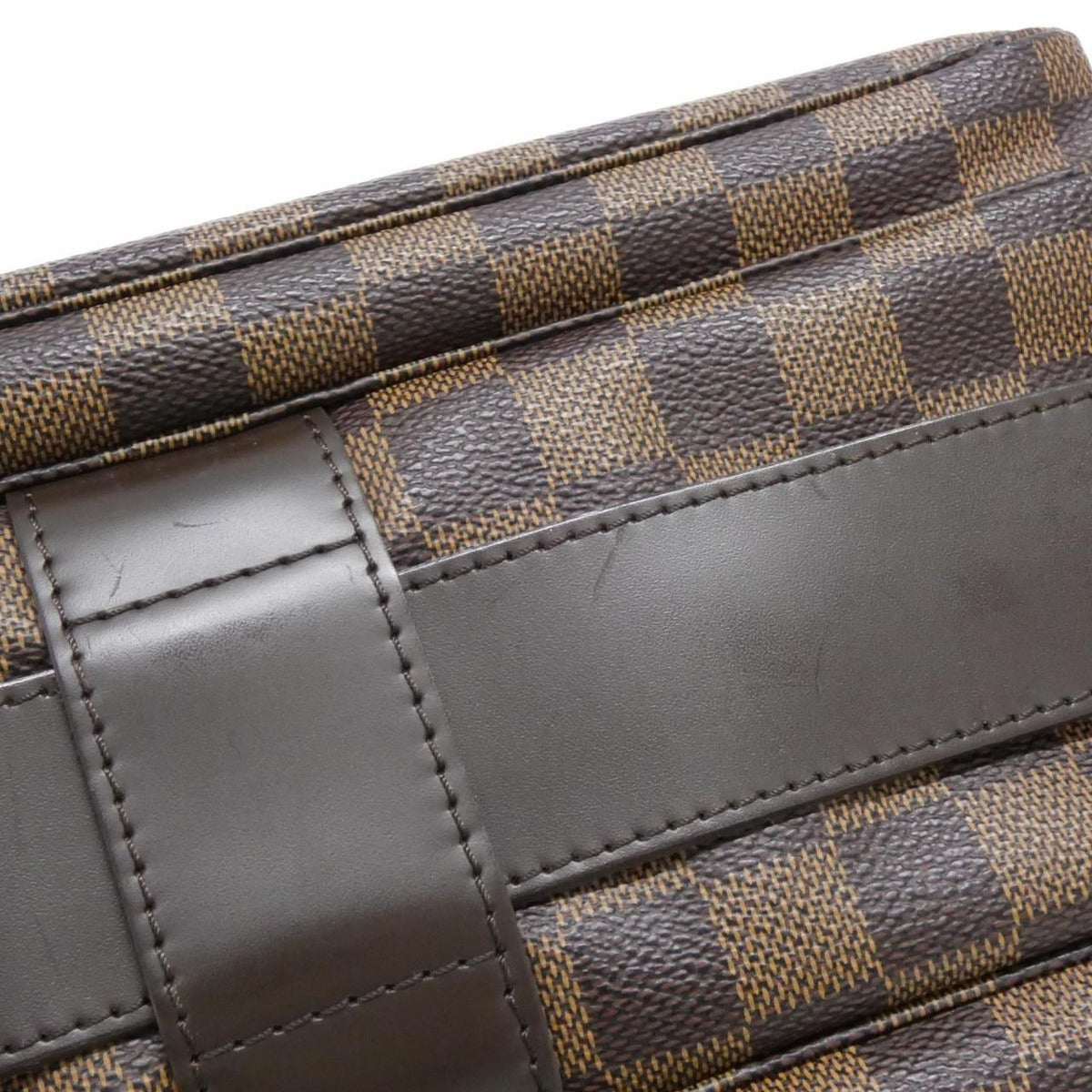 Louis Vuitton Damier Naviglio Shoulder Bag Ebene — view 4