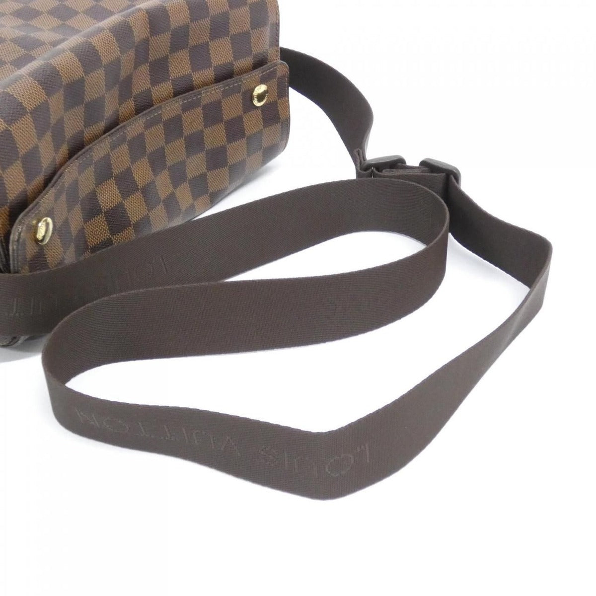 Louis Vuitton Damier Naviglio Shoulder Bag Ebene — view 7