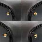 Hermes Bolide 35 Box Calf Black Gold Hardware Handbag 1657 — view 4