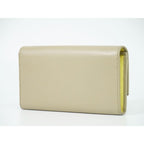 Gucci GG Marmont Long Wallet Leather Beige — view 2