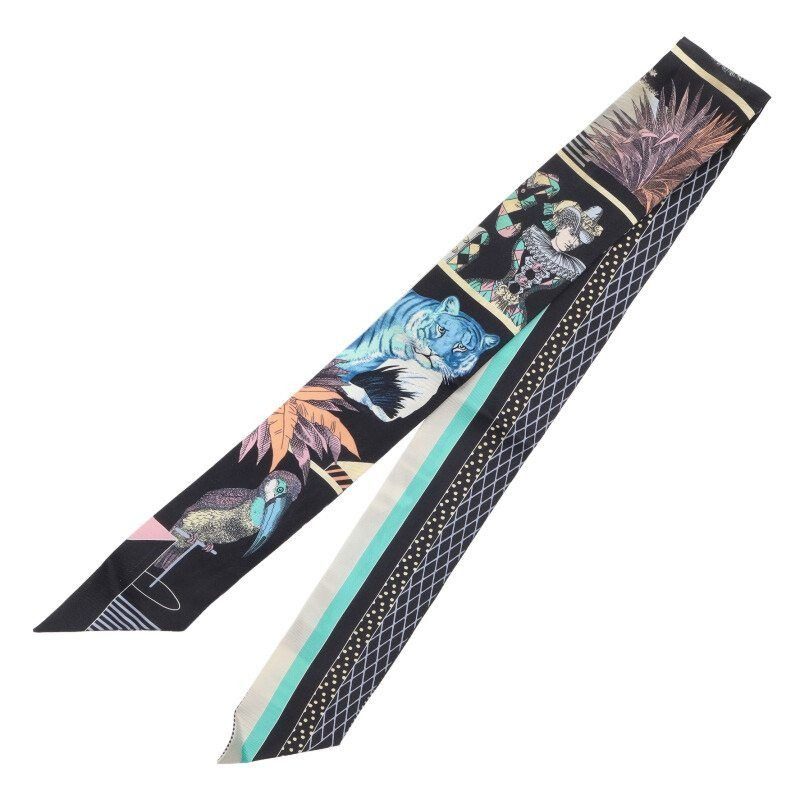 Hermes Grand Thetre Nuveau All Over Pattern Scarf