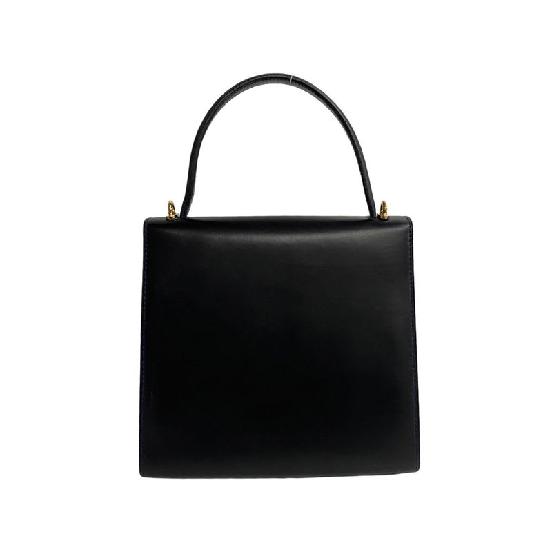 Celine Circle Logo Hardware Calf Leather 2-Way Tote Bag