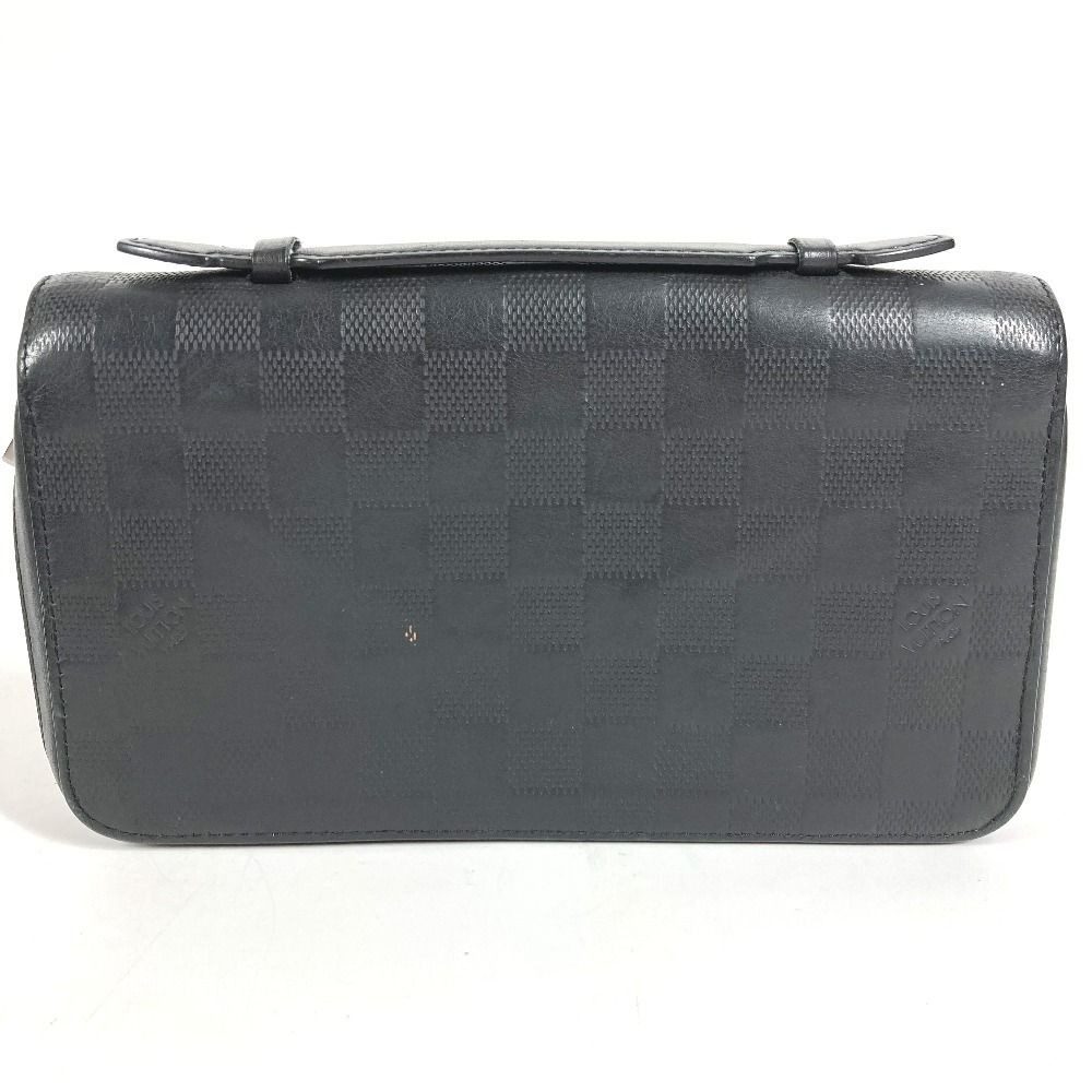 Louis Vuitton Wallet Zippy XL Damier Infini Leather Black