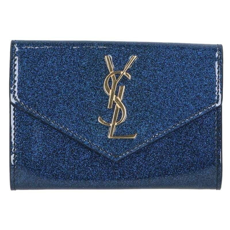 Saint Laurent Paris Cassandra Logo Card Case — view 2