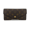 Louis Vuitton Monogram Wallet Portefeuille-sarah Long