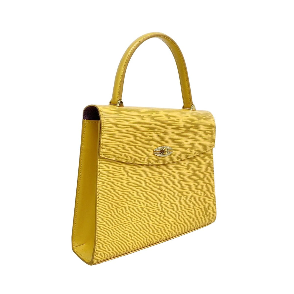 Louis Vuitton Handbag Epi Malesherbes Jaune — view 2