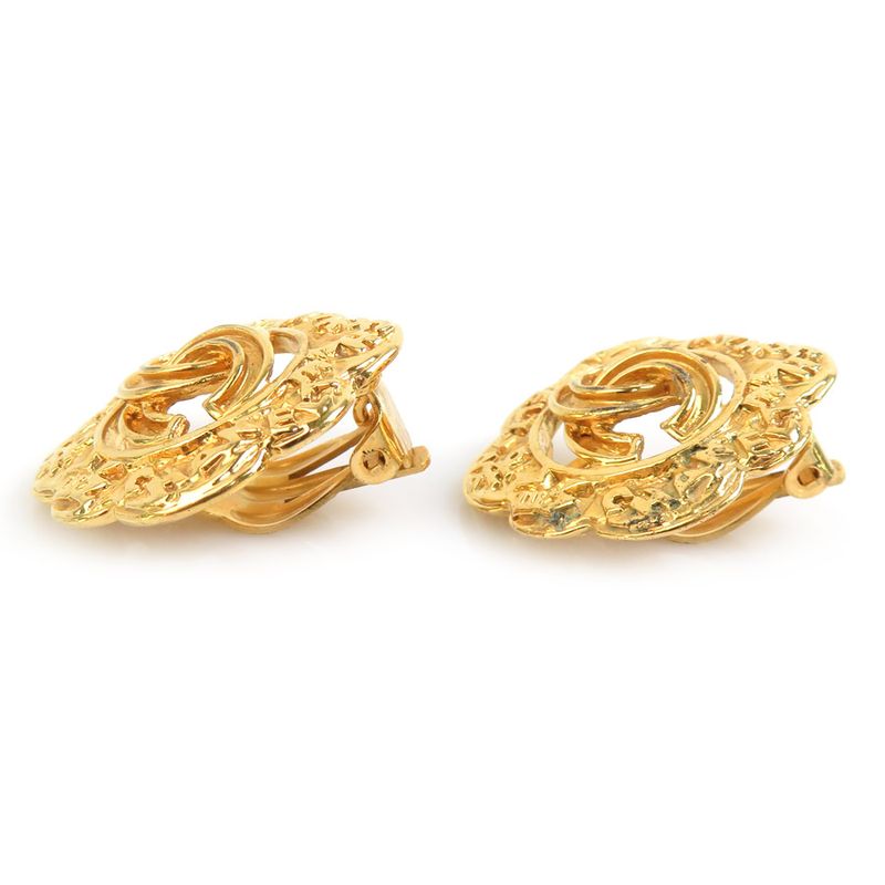 Chanel Earrings Coco Mark — view 3