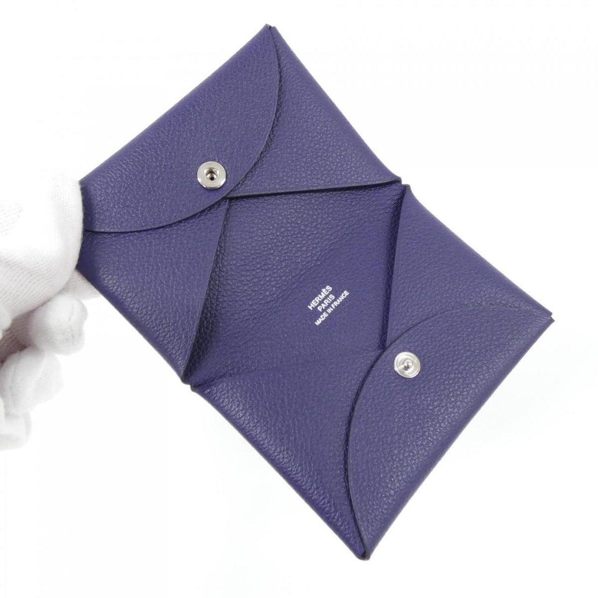 Hermes Calvi ck Card Case — view 3