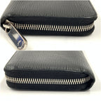 Louis Vuitton Epi Zippy Wallet Round Zipper Long Black — view 4