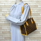 Louis Vuitton Popincourt Monogram Shoulder Bag Canvas Brown — view 2