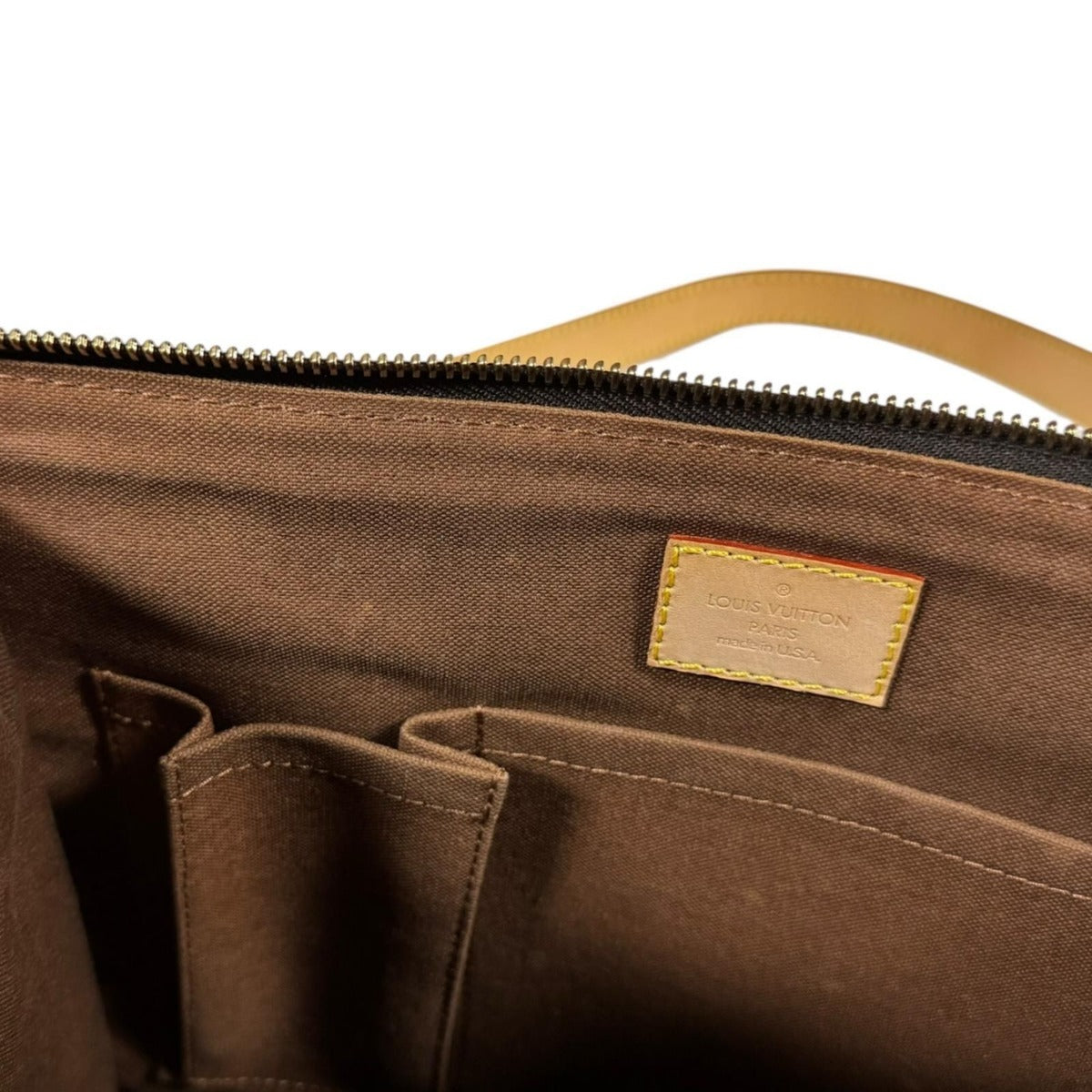 Louis Vuitton Popincourt Monogram Shoulder Bag Canvas Brown — view 8