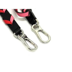 Loewe Thin Braided Leather Shoulder Strap For Bag Blackish-pinkish Red Fl6502 — view 3