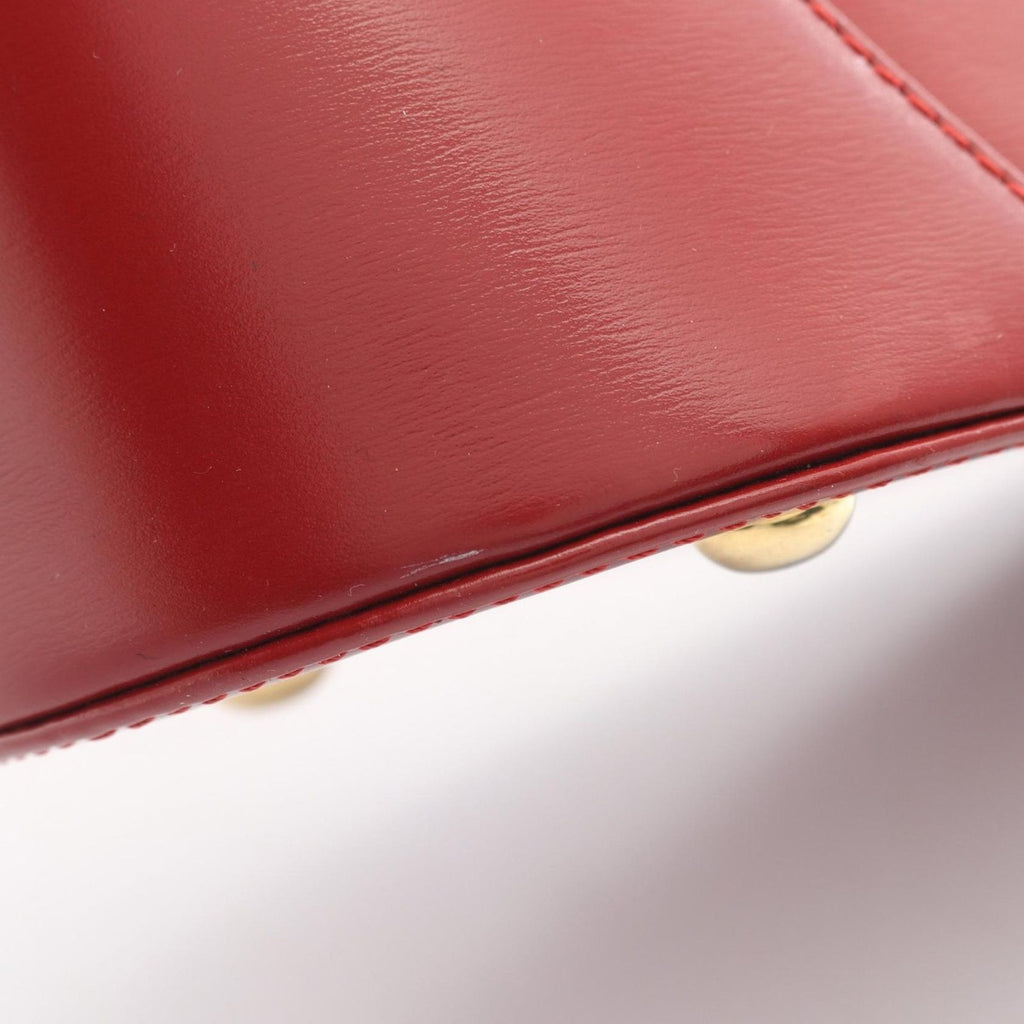 Saint Laurent Yves Handbag Red Leather — view 5