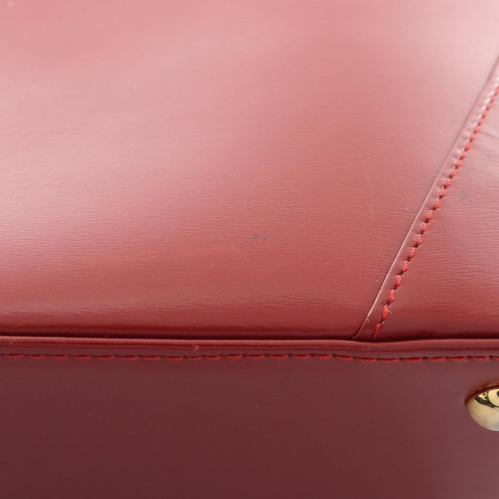 Saint Laurent Yves Handbag Red Leather — view 6