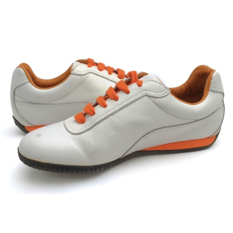 Hermes Shoes Sneakers Low Cut Women Leather White Quick — view 3