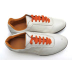 Hermes Shoes Sneakers Low Cut Women Leather White Quick — view 5