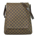 Louis Vuitton Musette Damier Ebene Shoulder Bag Pochette Brown