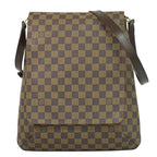 Louis Vuitton Musette Damier Ebene Shoulder Bag Pochette Brown — view 2