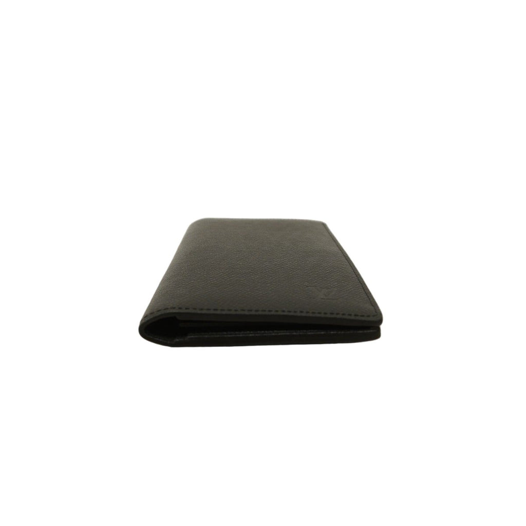 Louis Vuitton Long Bill Holder Taiga Portefeuille Noir Wallet — view 2