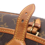 Louis Vuitton Shoulder Bag Sologne Canvas Leather — view 7