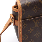 Louis Vuitton Shoulder Bag Sologne Canvas Leather — view 8