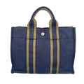 Hermes Tote Fourre Tout PM Handbag Navy