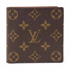 Louis Vuitton Portefeuille Marco Bifold Wallet Monogram Canvas Brown
