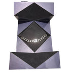 Christian Dior CD Icon Chain Link Necklace Silver — view 3