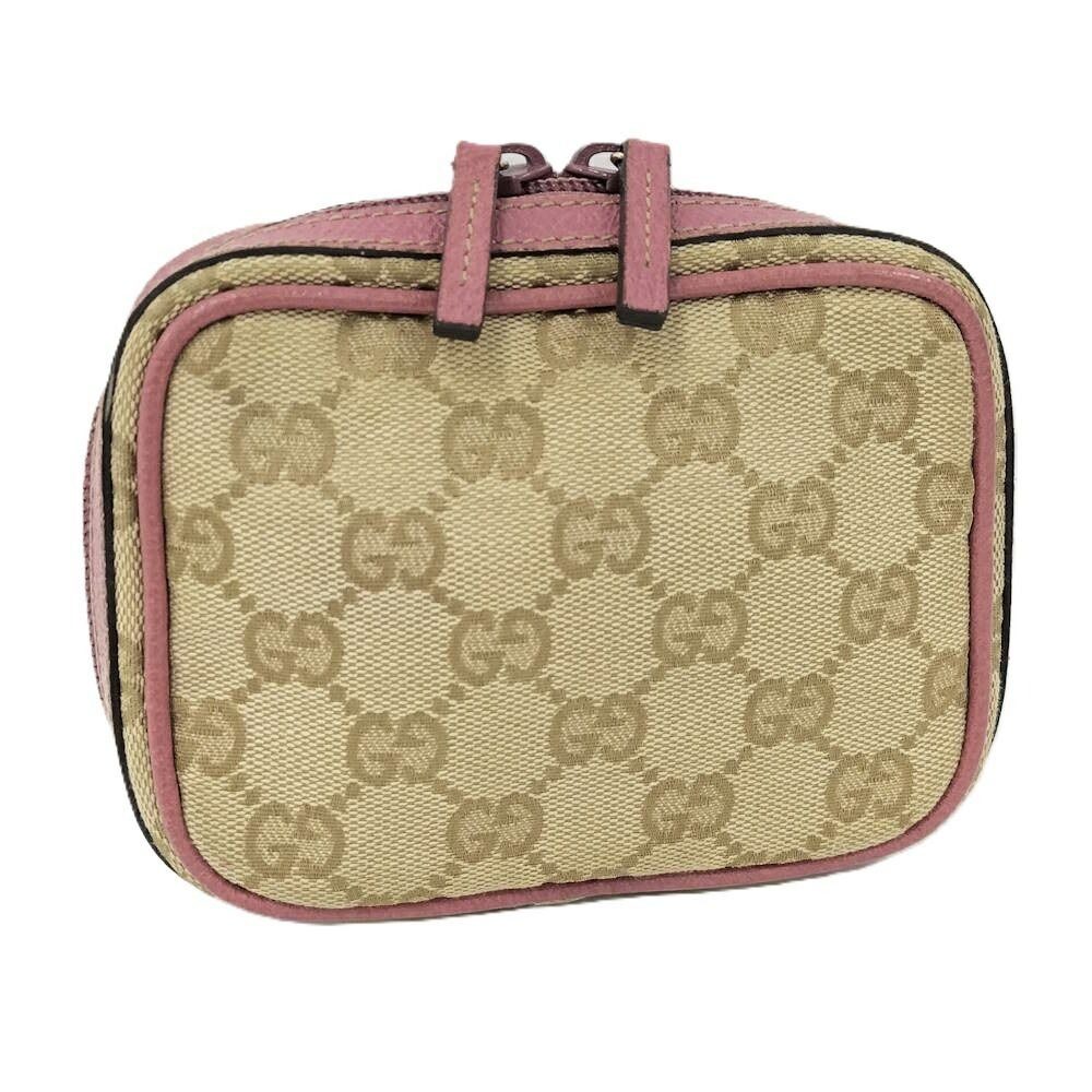 Gucci Pouch GG Canvas Beige