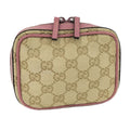 Gucci Pouch GG Canvas Beige