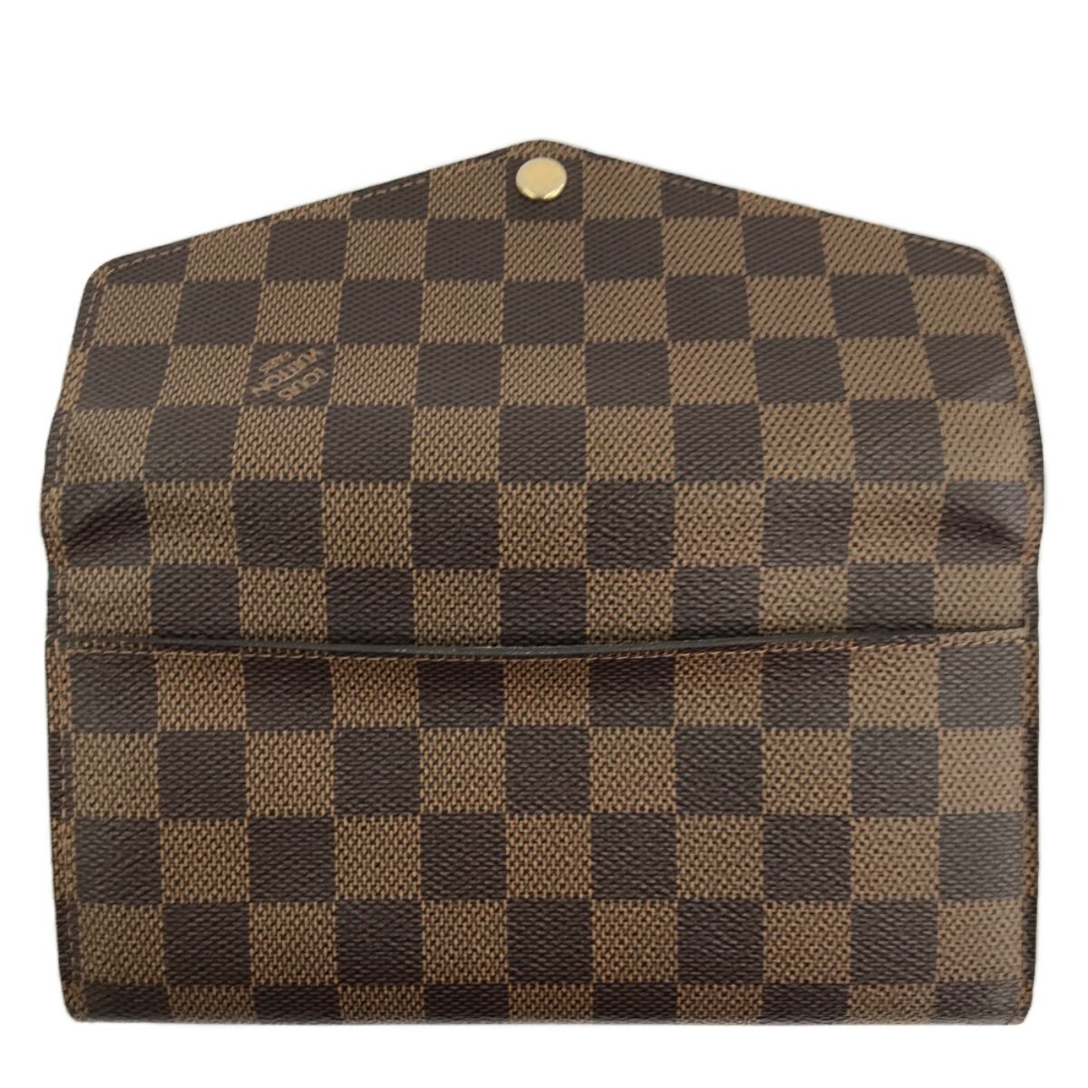 Louis Vuitton Long Wallet Portefeuille Sarah Damier Ebene Pocket — view 5