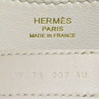 Hermes Bolide Beige Leather Handbag — view 9
