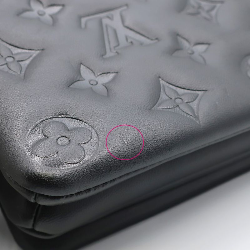 Louis Vuitton Pochette Cousin Shoulder Bag Monogram Black — view 6