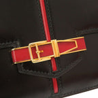 Hermes Ettrivert Box Calf Black Gold Hardware 00 Vintage Clutch Bag — view 6
