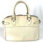 Louis Vuitton Handbag Passy PM M5926 J Epi Leather Ivoire White — view 2