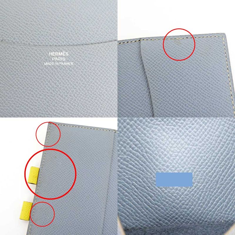 Hermes Agenda PM Yellow Series Gray Epson Notebook Cover — view 7