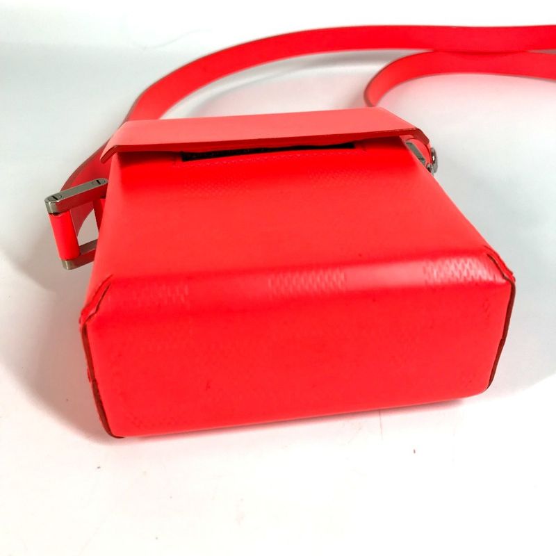 Louis Vuitton Shoulder Bag Marty Damier Gracee Leather Coral Red — view 4