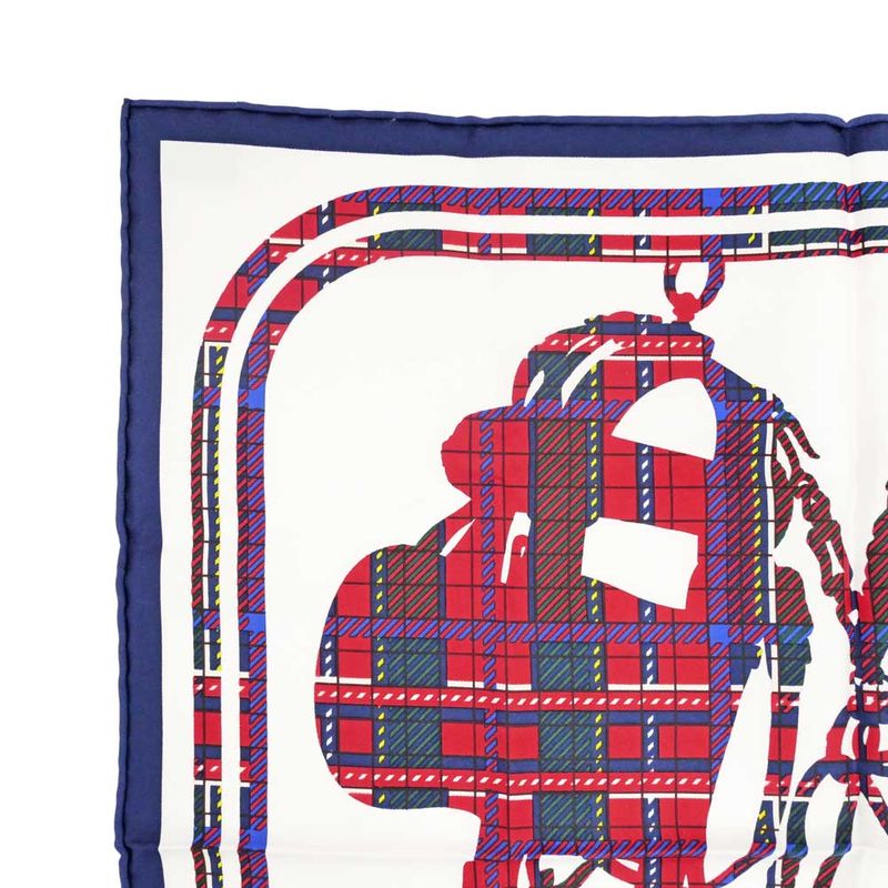 Hermes Petit Carre 40 Scarf Brides De GALA Silk Multicolor Accessory — view 2