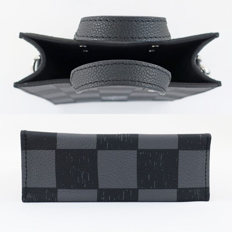 Louis Vuitton Sac Plat XS Damier Checkerboard Black — view 6